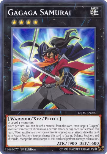 Gagaga Samurai (LED6-EN040), Legendary Duelists: Magical Hero — Yu-Gi-Oh! card price