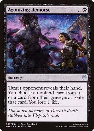 Agonizing Remorse (83), Theros Beyond Death — Magic card price