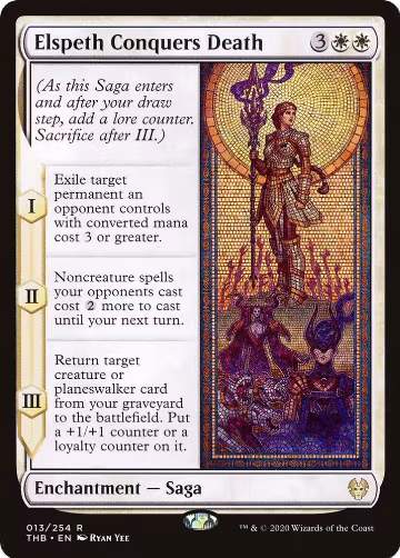 Elspeth Conquers Death (13), Theros Beyond Death — Magic card price