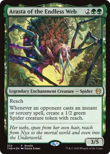 Arasta of the Endless Web (352), Unique and Miscellaneous Promos — Magic card price