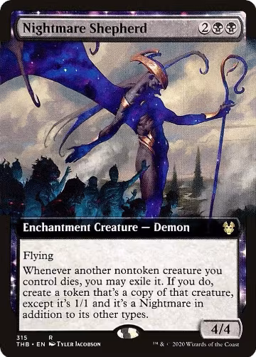 Nightmare Shepherd (Extended Art) (315), Theros Beyond Death — Magic card price