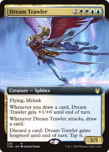 Dream Trawler (Extended Art) (336), Theros Beyond Death — Magic card price
