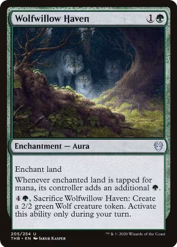 Wolfwillow Haven (205), Theros Beyond Death — Magic card price