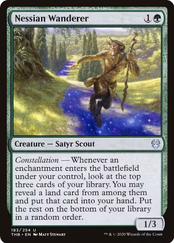 Nessian Wanderer (183), Theros Beyond Death — Magic card price