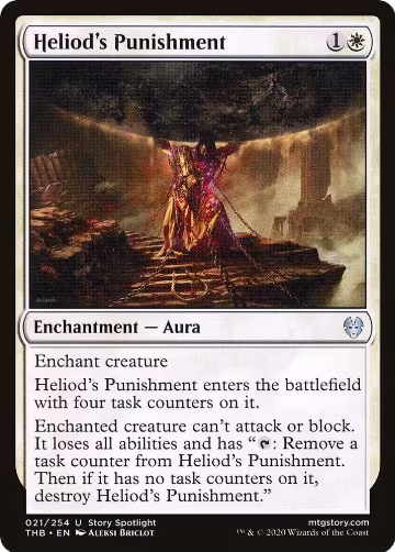 Heliod's Punishment (21), Theros Beyond Death — Magic card price