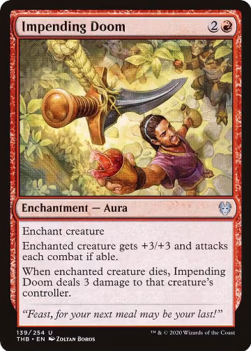 Impending Doom (139), Theros Beyond Death — Magic card price