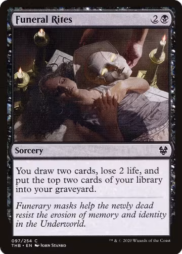 Funeral Rites (97), Theros Beyond Death — Magic card price