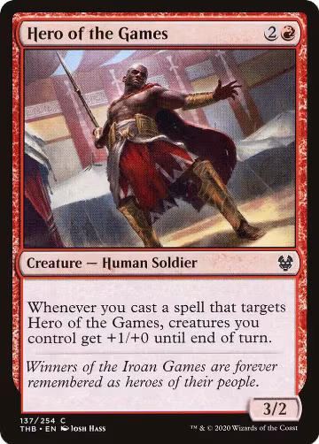 Hero of the Games (137), Theros Beyond Death — Magic card price