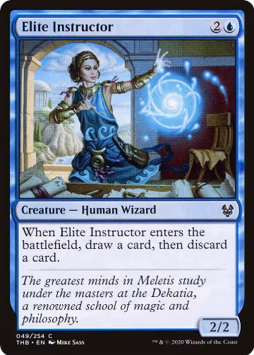 Elite Instructor (49), Theros Beyond Death — Magic card price
