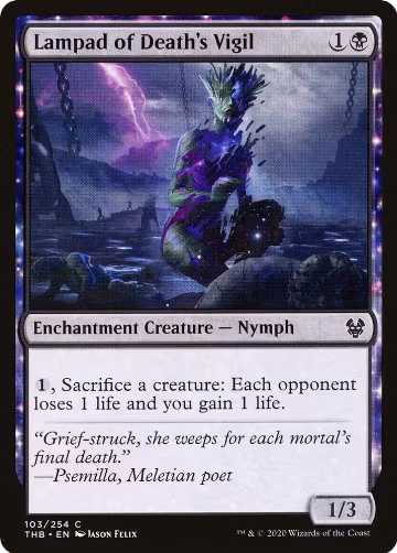 Lampad of Death's Vigil (103), Theros Beyond Death — Magic card price