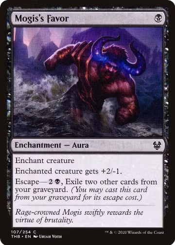 Mogis's Favor (107), Theros Beyond Death — Magic card price