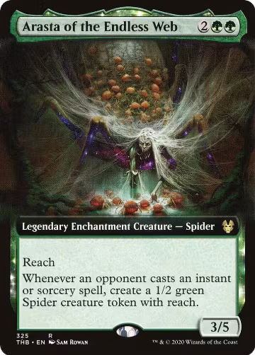 Arasta of the Endless Web (Extended Art) (325), Theros Beyond Death — Magic card price