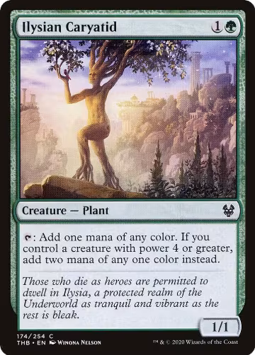 Ilysian Caryatid (174), Theros Beyond Death — Magic card price