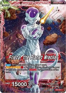 Frieza // Frieza, the Planet Wrecker (BT9-001), Universal Onslaught — DB Super card price