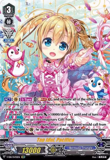 Top Idol, Pacifica (SVR) (V-EB11/SV02EN) — card price