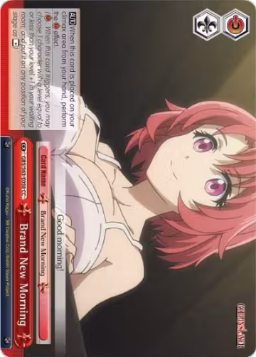 Brand New Morning (GBS/S63-E058 CC), Goblin Slayer — Weiß Schwarz card price