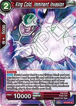 King Cold, Imminent Invasion (BT9-006), Universal Onslaught — DB Super card price