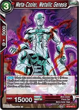 Meta-Cooler, Metallic Genesis (BT9-007), Universal Onslaught — DB Super card price