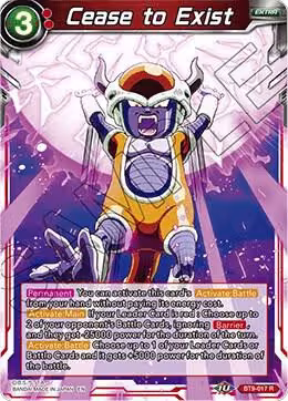 Cease to Exist (BT9-017), Universal Onslaught — DB Super card price