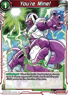 You're Mine! (BT9-020), Universal Onslaught — DB Super card price