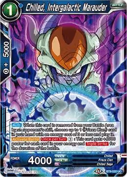 Chilled, Intergalactic Marauder (BT9-025), Universal Onslaught — DB Super card price