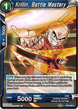 Krillin, Battle Mastery (BT9-028), Universal Onslaught — DB Super card price