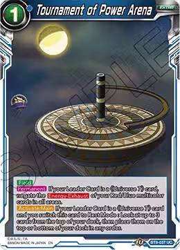 Tournament of Power Arena (BT9-037), Universal Onslaught — DB Super card price