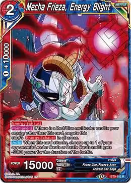 Mecha Frieza, Energy Blight (BT9-102), Universal Onslaught — DB Super card price
