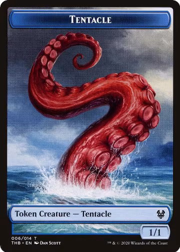 Tentacle Token (6), Theros Beyond Death — Magic card price