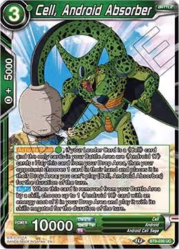 Cell, Android Absorber (BT9-039), Universal Onslaught — DB Super card price