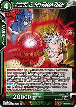 Android 13, Red Ribbon Raider (BT9-044), Universal Onslaught — DB Super card price