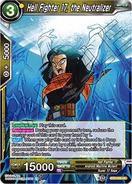 Hell Fighter 17, the Neutralizer (BT9-059), Universal Onslaught — DB Super card price