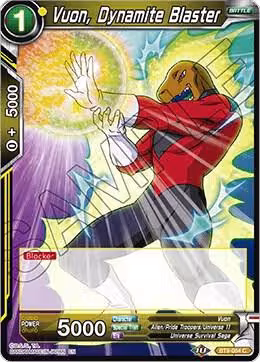 Vuon, Dynamite Blaster (BT9-064), Universal Onslaught — DB Super card price