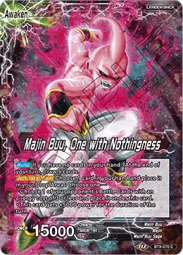 Bibidi // Majin Buu, One with Nothingness (BT9-070), Universal Onslaught — DB Super card price