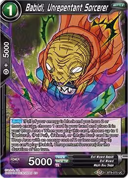 Babidi, Unrepentant Sorcerer (BT9-075), Universal Onslaught — DB Super card price