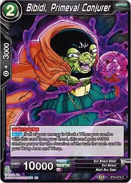 Bibidi, Primeval Conjurer (BT9-076), Universal Onslaught — DB Super card price