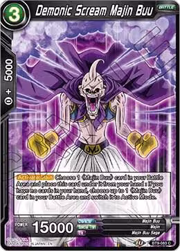 Demonic Scream Majin Buu (BT9-083), Universal Onslaught — DB Super card price