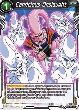 Capricious Onslaught (BT9-085), Universal Onslaught — DB Super card price