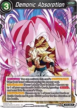 Demonic Absorption (BT9-086), Universal Onslaught — DB Super card price
