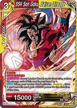SS4 Son Goku, Saiyan Lineage (BT9-094), Universal Onslaught — DB Super card price