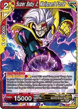 Super Baby 2, Malignant Force (BT9-095), Universal Onslaught — DB Super card price