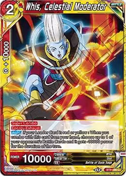 Whis, Celestial Moderator (BT9-096), Universal Onslaught — DB Super card price