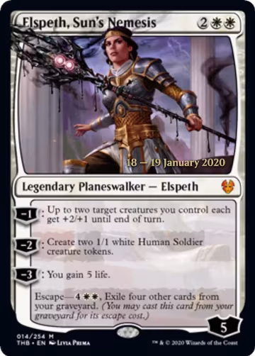 Elspeth, Sun's Nemesis (14), Prerelease Cards — Magic card price
