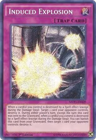 Induced Explosion (MVP1-ENS09), The Dark Side of Dimensions Movie Pack: Secret Edition — Yu-Gi-Oh! card price