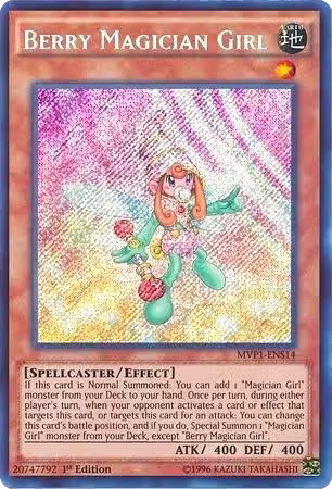 Berry Magician Girl (MVP1-ENS14), The Dark Side of Dimensions Movie Pack: Secret Edition — Yu-Gi-Oh! card price