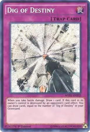 Dig of Destiny (MVP1-ENS22), The Dark Side of Dimensions Movie Pack: Secret Edition — Yu-Gi-Oh! card price