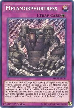 Metamorphortress (MVP1-ENS27), The Dark Side of Dimensions Movie Pack: Secret Edition — Yu-Gi-Oh! card price