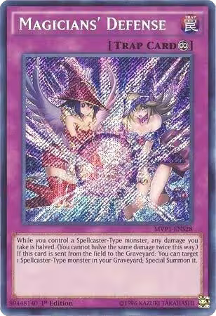 Magicians' Defense (MVP1-ENS28), The Dark Side of Dimensions Movie Pack: Secret Edition — Yu-Gi-Oh! card price