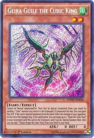 Geira Guile the Cubic King (MVP1-ENS36), The Dark Side of Dimensions Movie Pack: Secret Edition — Yu-Gi-Oh! card price