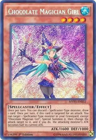 Chocolate Magician Girl (MVP1-ENS52) — card price